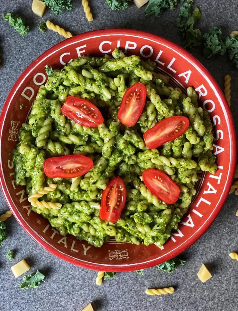 Thai Basil Pesto Pasta
